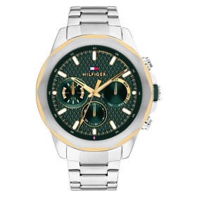Tommy Hilfiger Casual Ρολόι Μπαταρίας με Ασημί Ατσάλινο Μπρασελέ